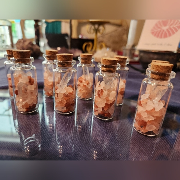 Super Full Blue Moon Reiki Quartz Crystal Spell Jar for Balancing and Grounding - Picture 3 of 11